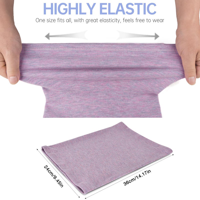 EXski Winter Neck Gaiter Warmer, Soft Fleece Face Mask Scarf for Cold Weather Skiing Cycling Outdoor Sports 2 Packed - Image 3